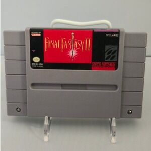 Final Fantasy II - Super Nintendo (SNES) - Cartridge Only - Authentic & Tested